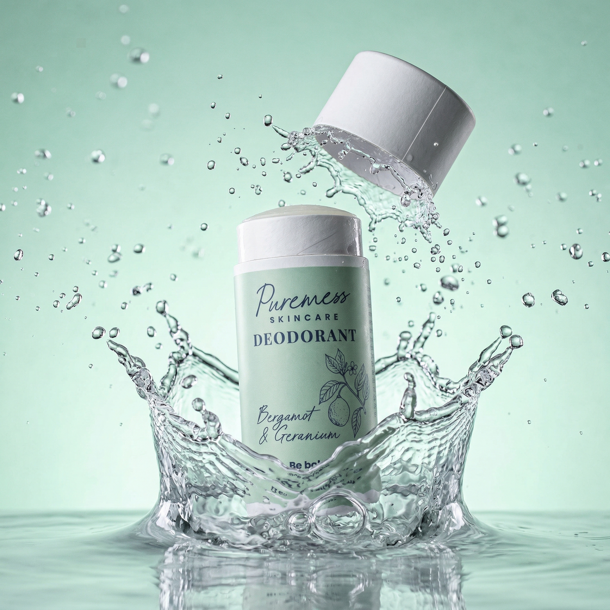 Veganes Deodorant mit Bergamotte und Geranie – 70 g