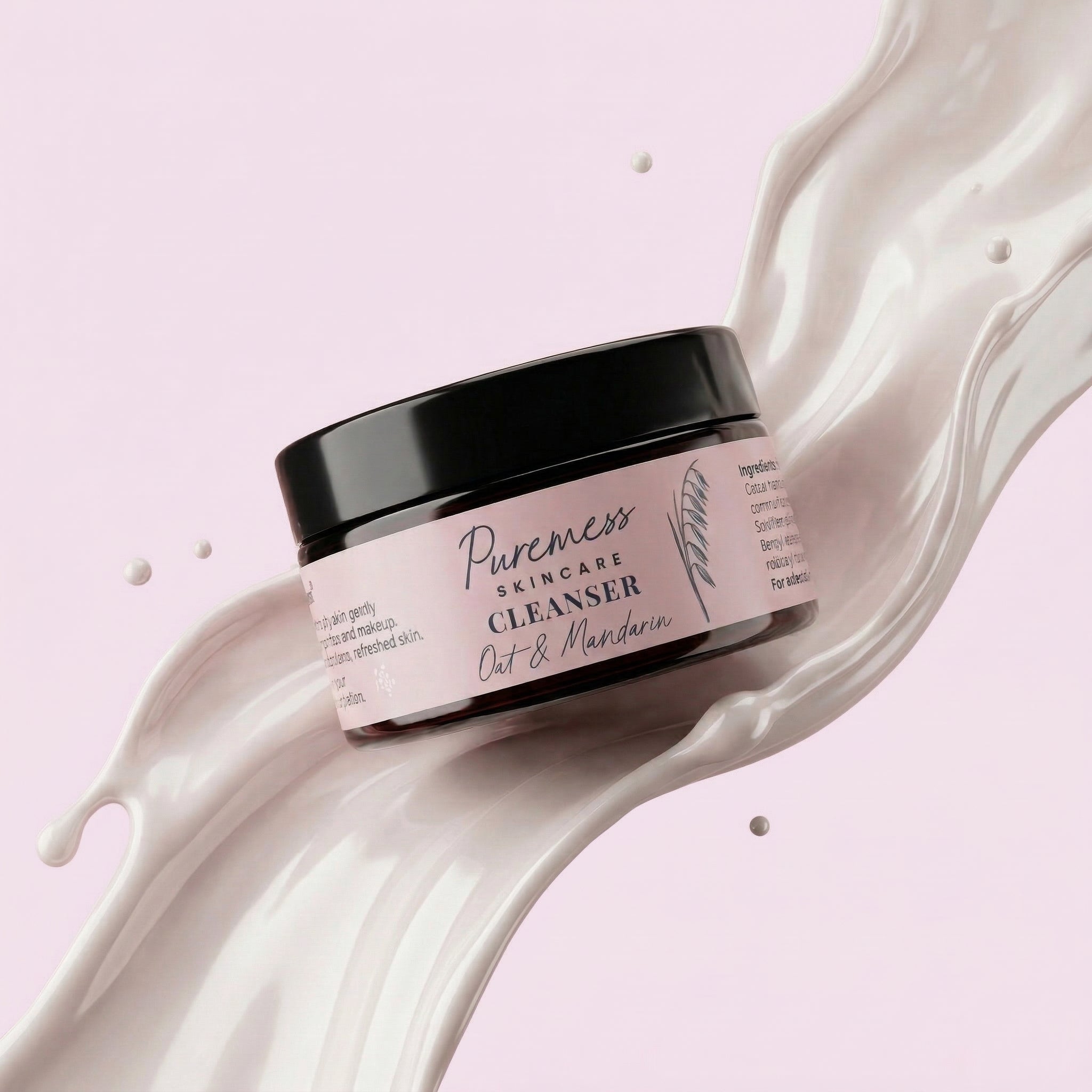 Oat & Mandarin Natural Facial Cleanser