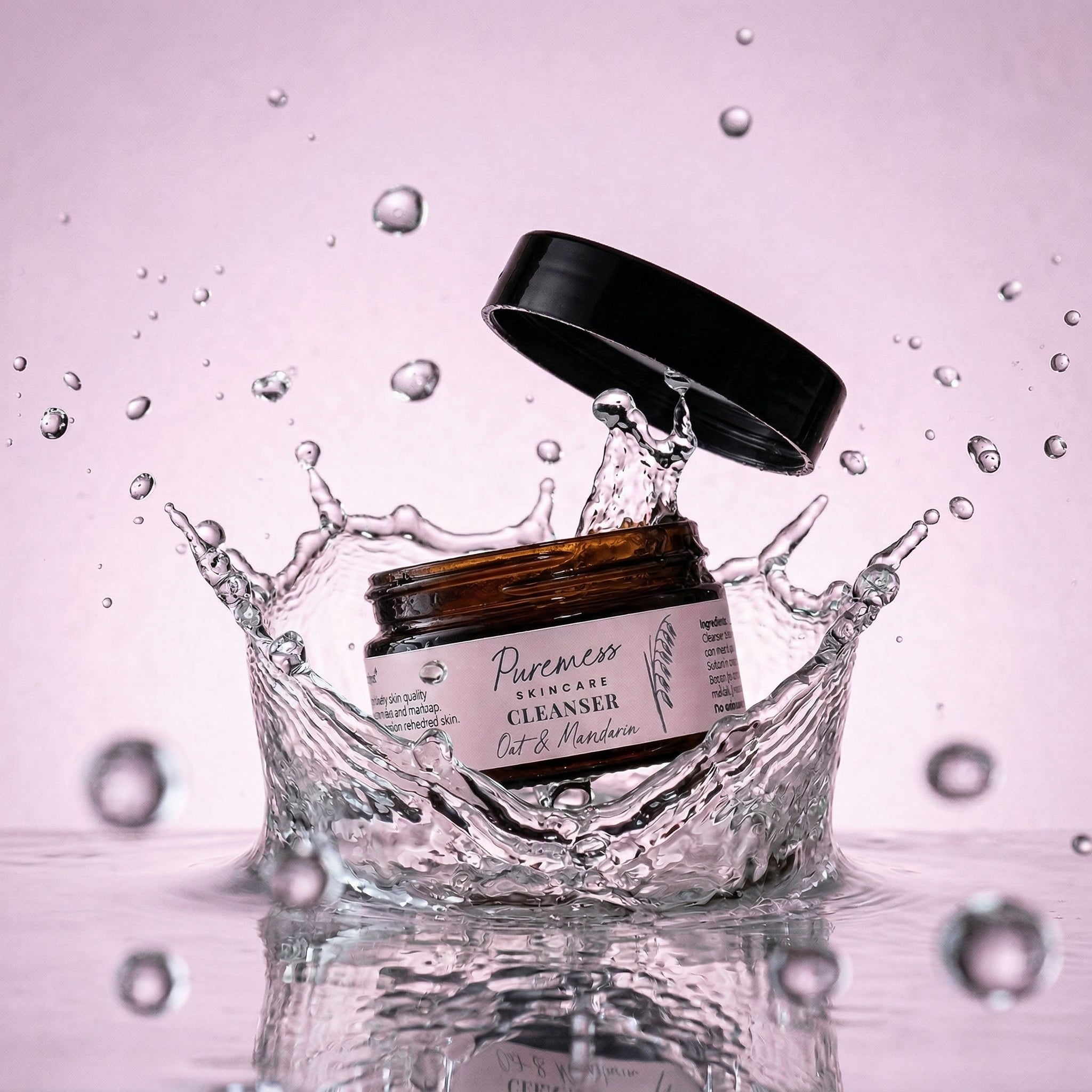 Oat & Mandarin Natural Facial Cleanser