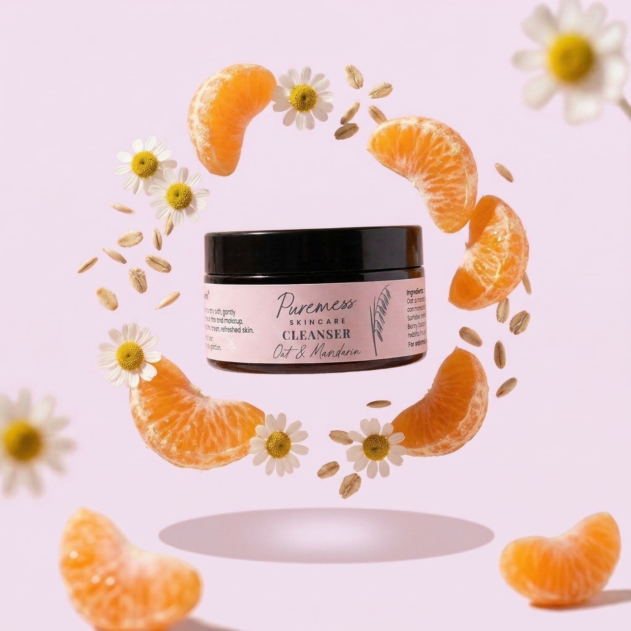 Oat & Mandarin Natural Facial Cleanser