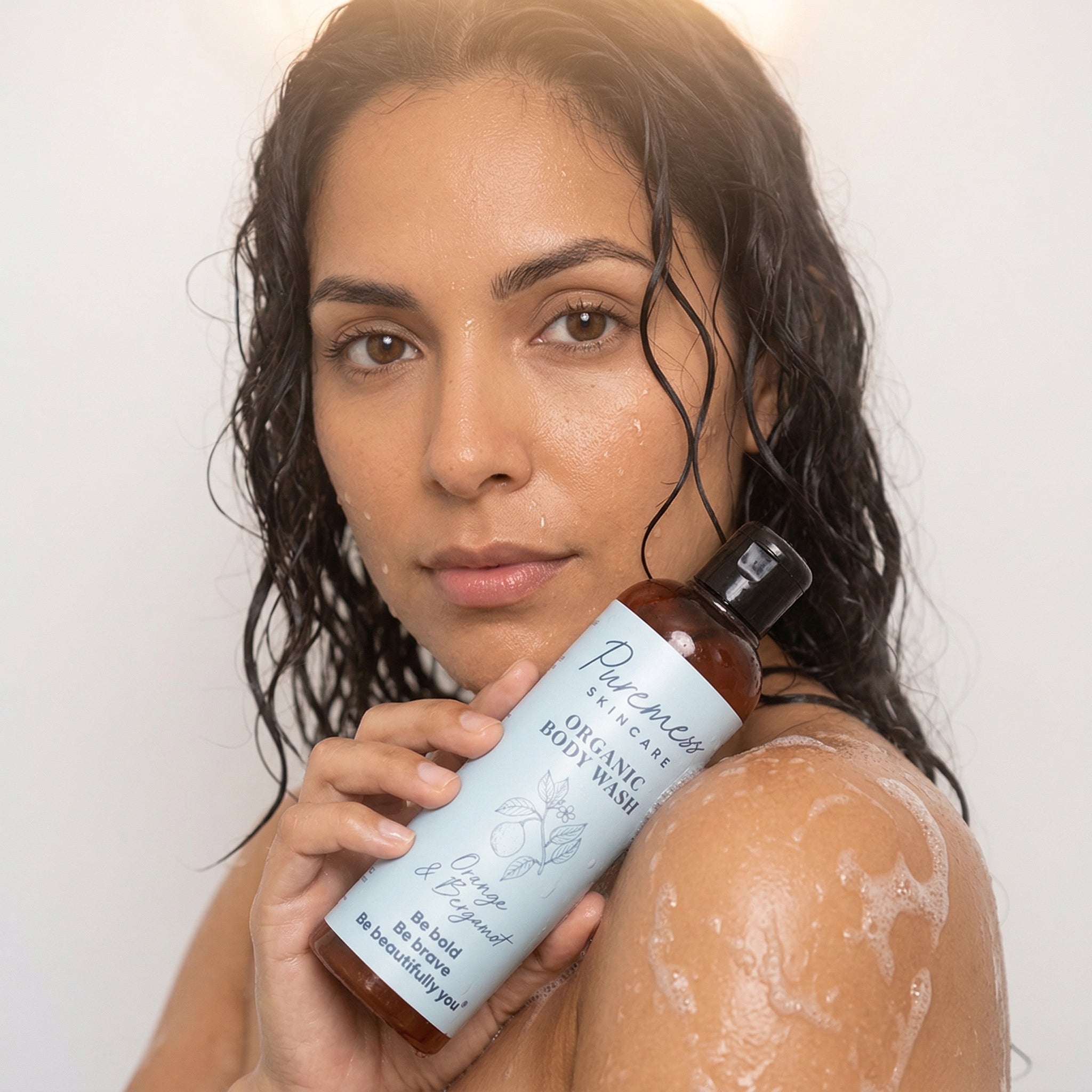 Gel douche bio à l'orange et à la bergamote - 250 ml