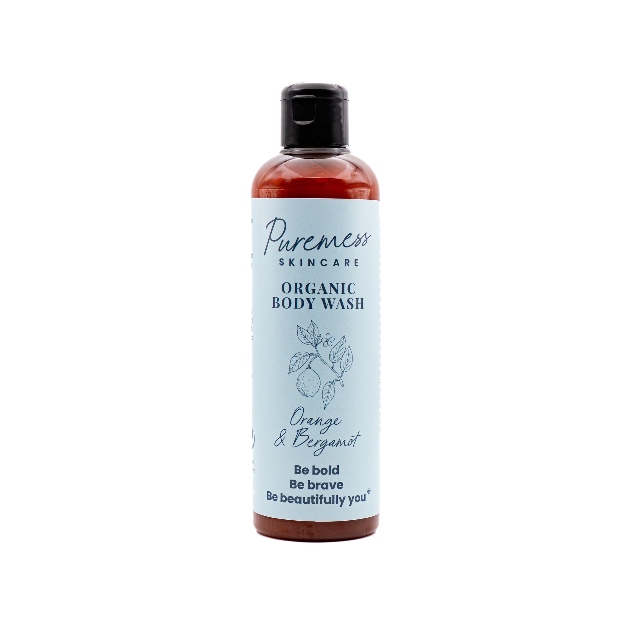 Gel douche bio à l'orange et à la bergamote - 250 ml