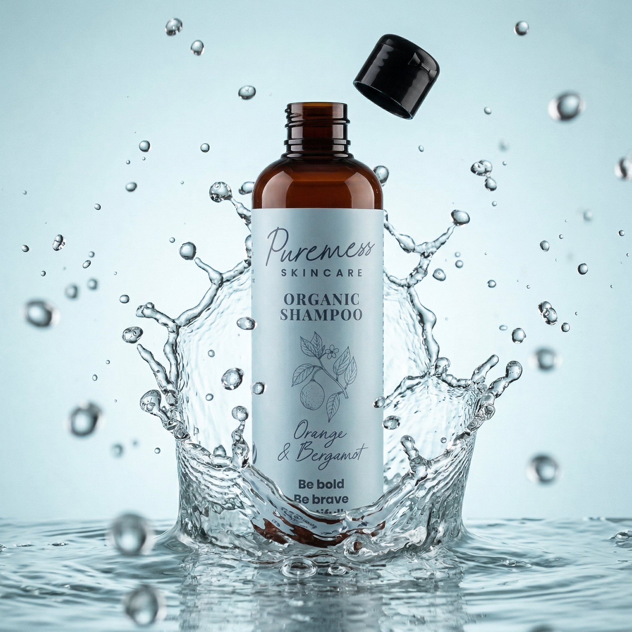 Shampoing Bio Orange & Bergamote - 250 ml