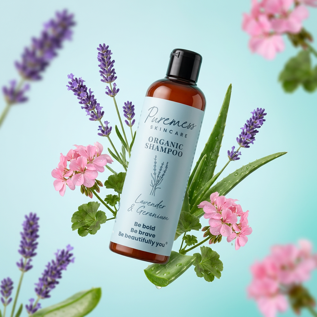 Shampoing Bio Lavande & Géranium - 250 ml