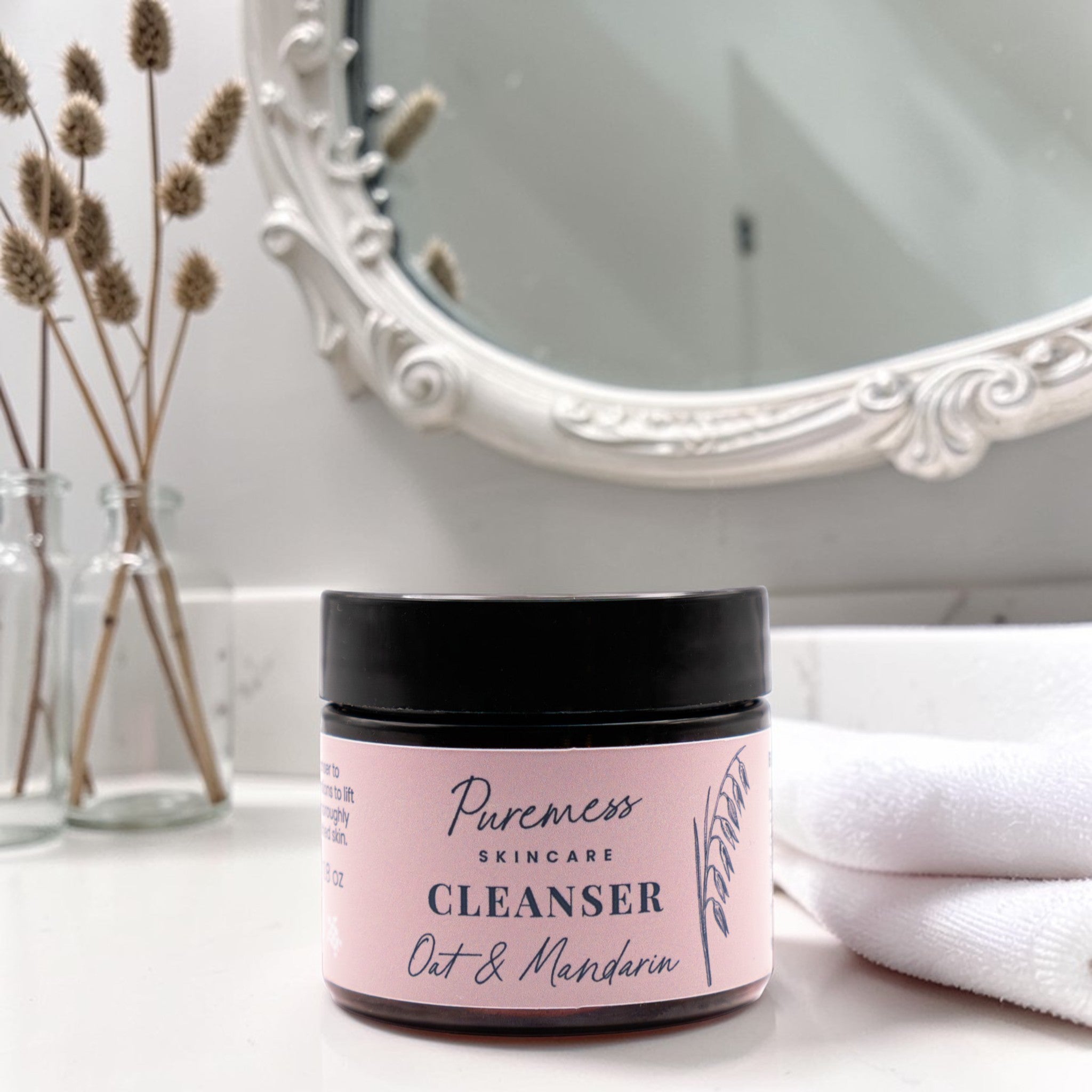 Oat & Mandarin Natural Facial Cleanser