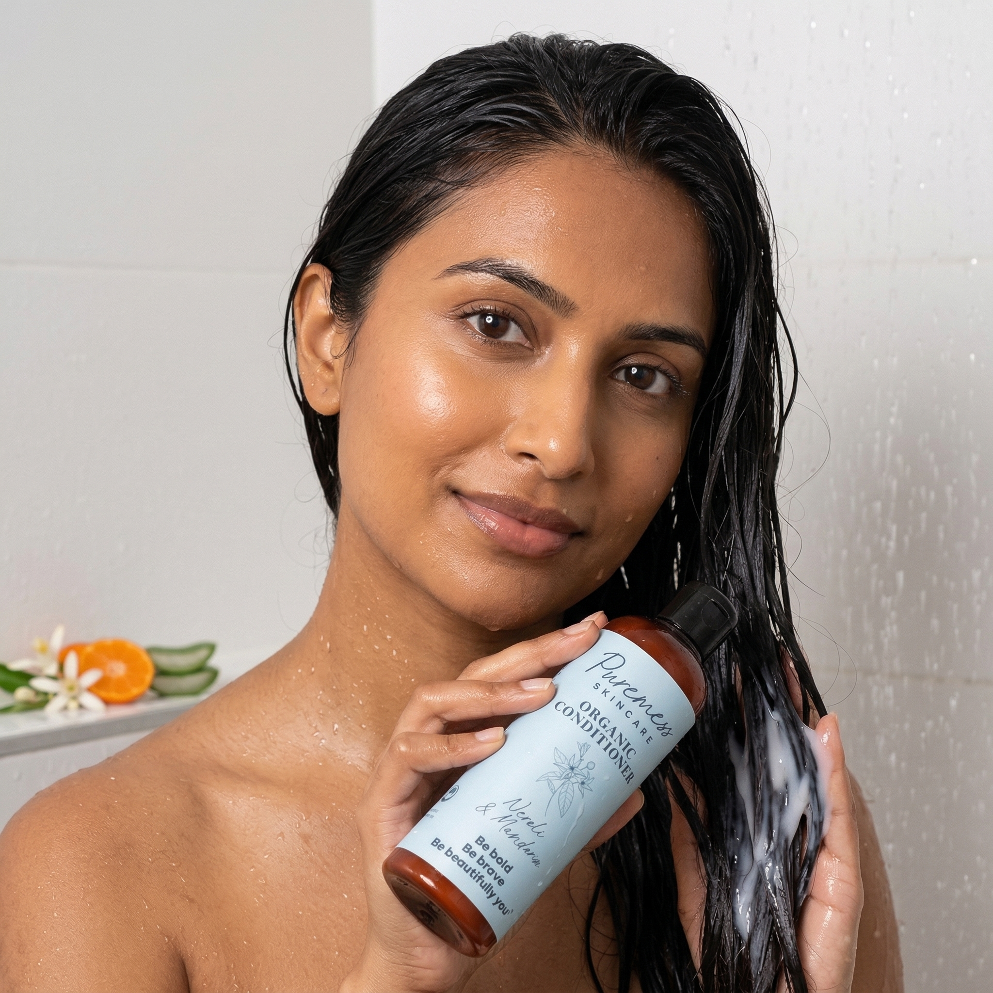 Après-shampoing bio Néroli et Mandarine - 250 ml