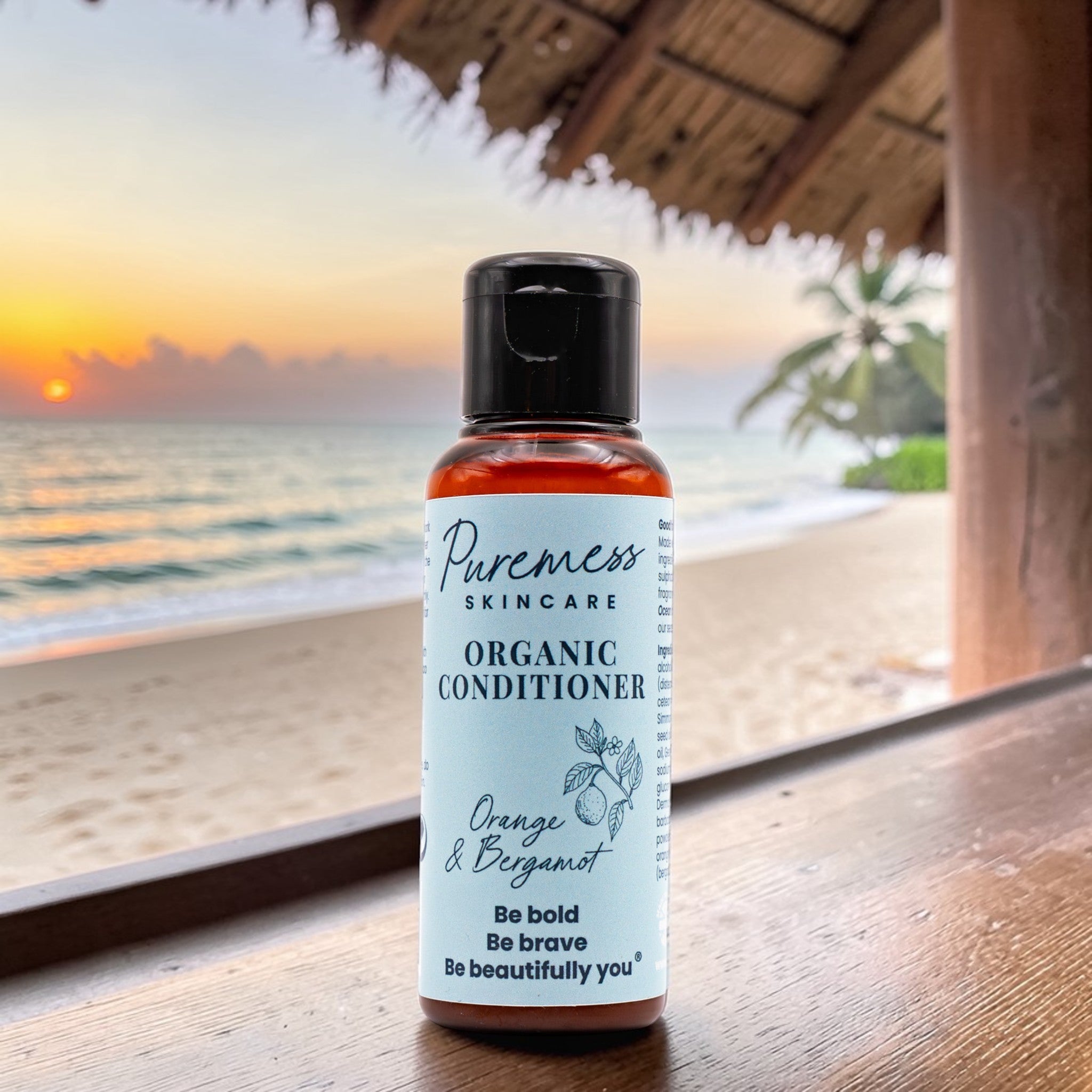 Orange & Bergamot Organic Conditioner - Travel Essential