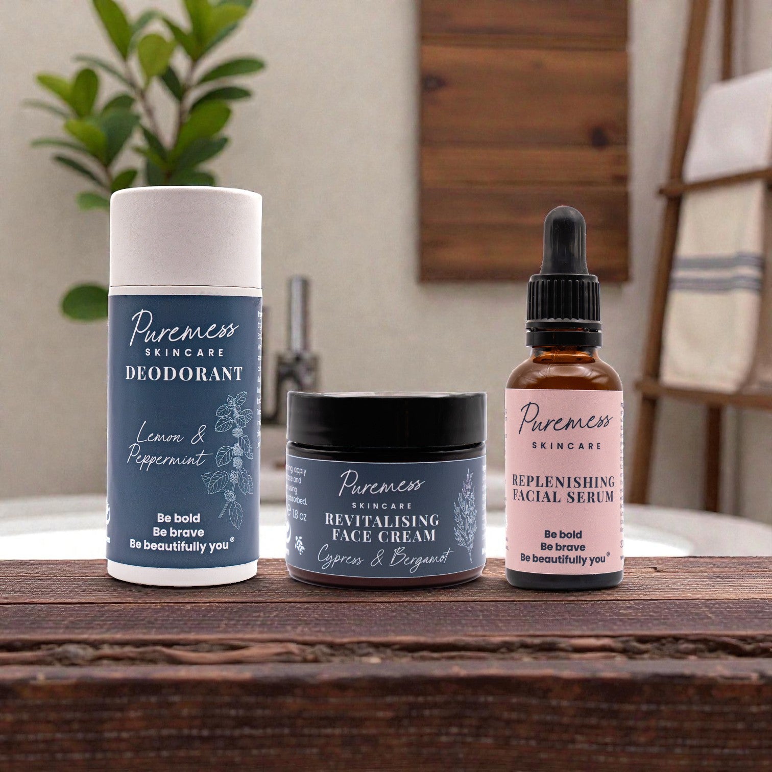 Men's Face & Body Bundle | Natural Skincare Set for Men