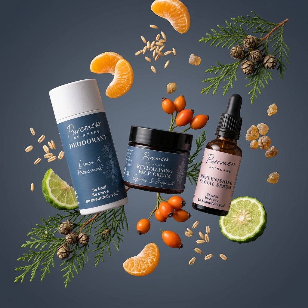Men's Face & Body Bundle | Natural Skincare Set for Men