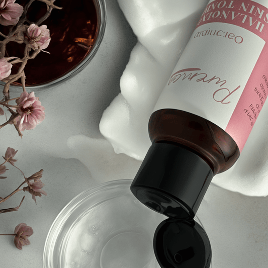 Balancing Skin Toner with botanical ingredients in eco-friendly beauty packaging, handmade in the UK by Puremess. - Balancing Skin Toner - PUREMESS SKINCARE