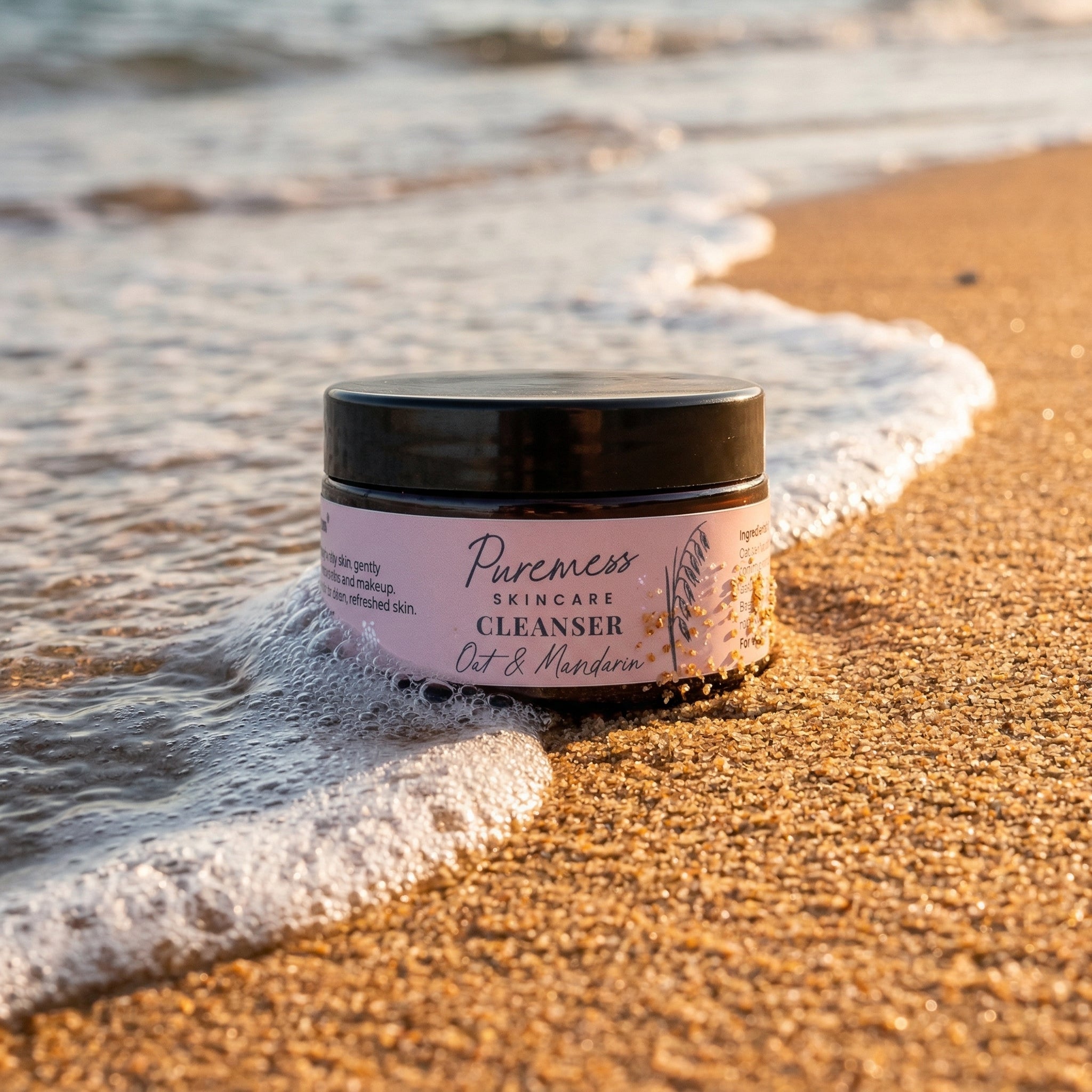 Oat & Mandarin Natural Facial Cleanser