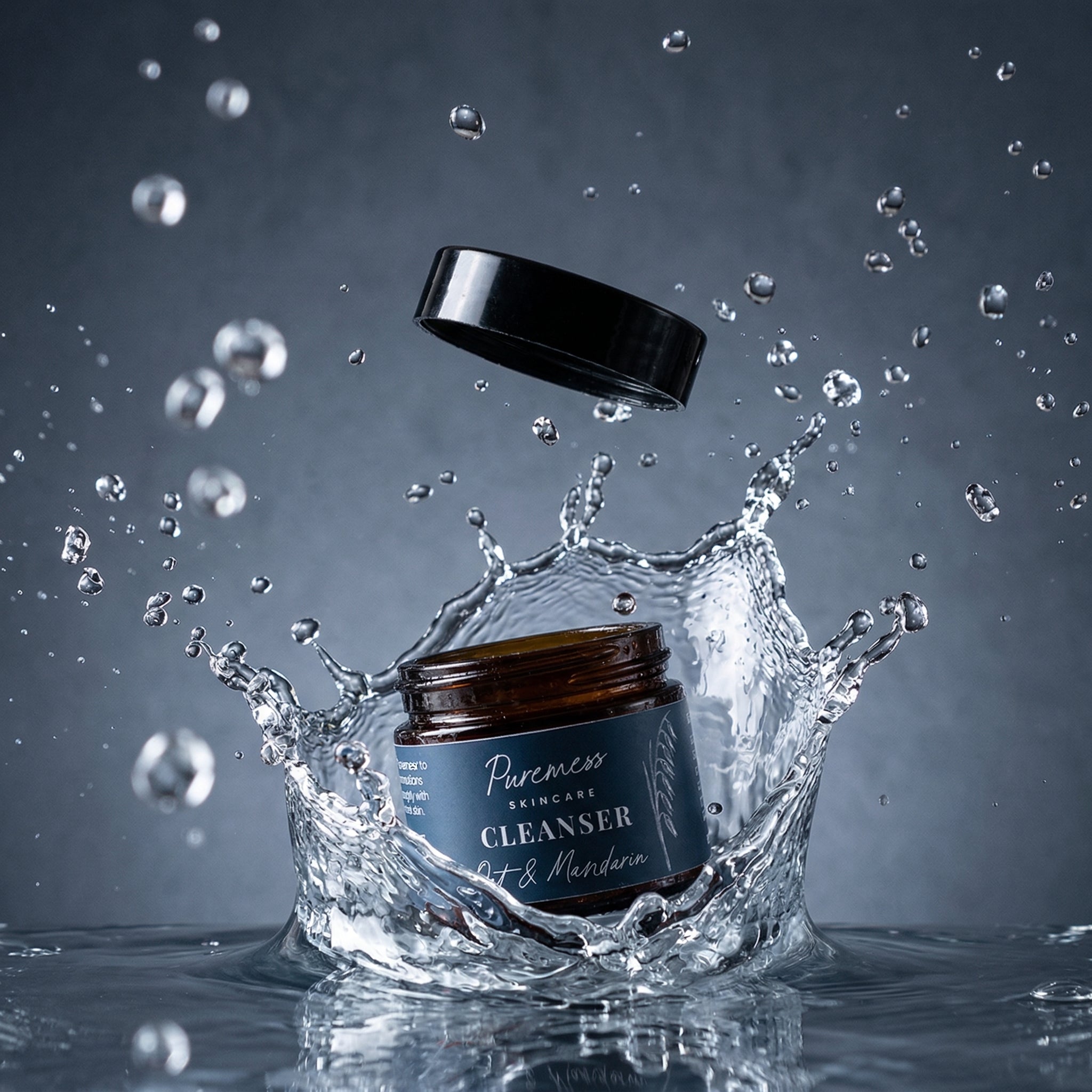 Sanfte Reinigungscreme mit Hafer und Mandarine für Männer – 50 g 