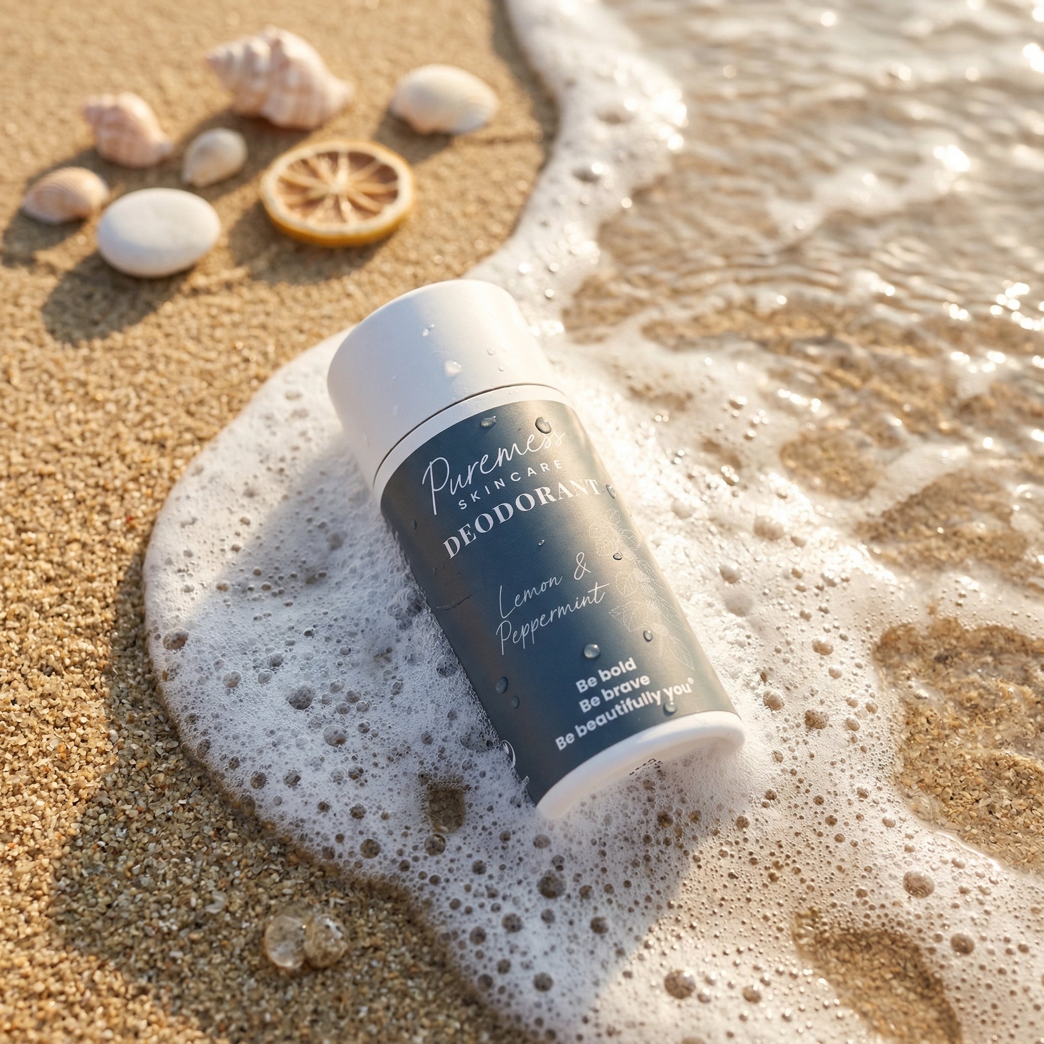 Veganes Deodorant mit Zitrone und Pfefferminze – 70 g