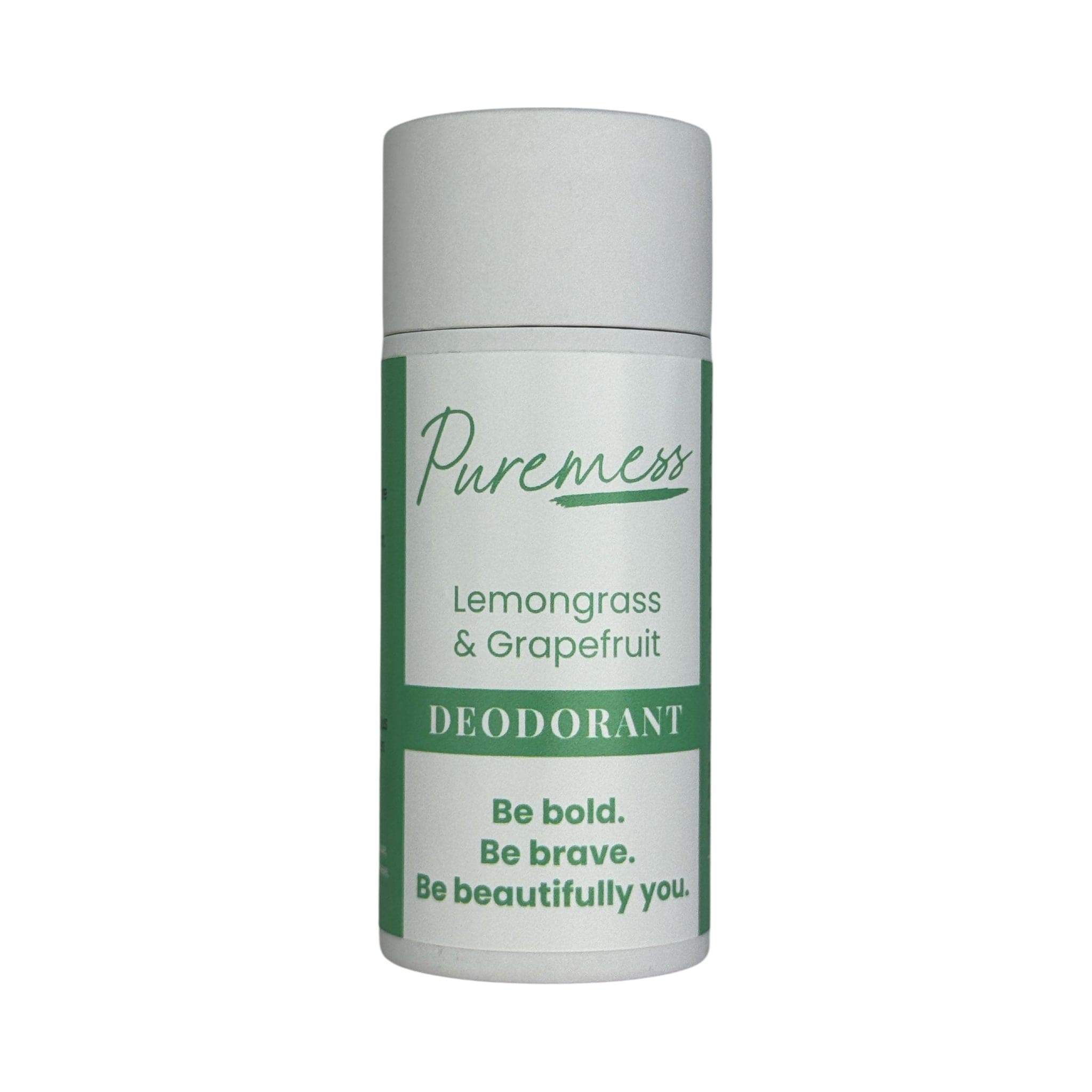 Puremess lemongrass and grapefruit deodorant with natural skincare, botanical ingredients, and eco-friendly beauty in. - Pure Vegan Deodorant – Lemongrass & Grapefruit | Aluminium-Free & Natural - PUREMESS SKINCARE