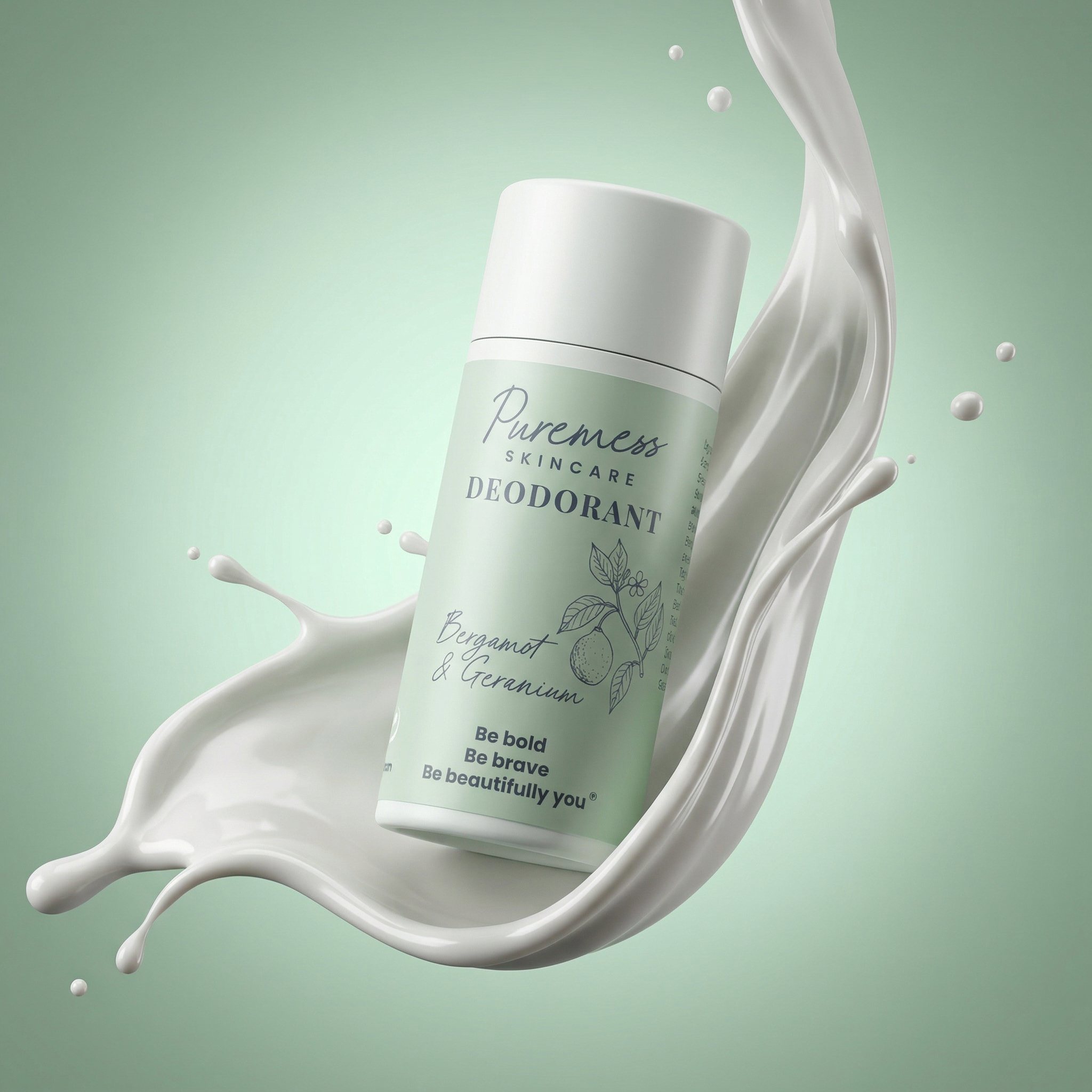 Veganes Deodorant mit Bergamotte und Geranie – 70 g