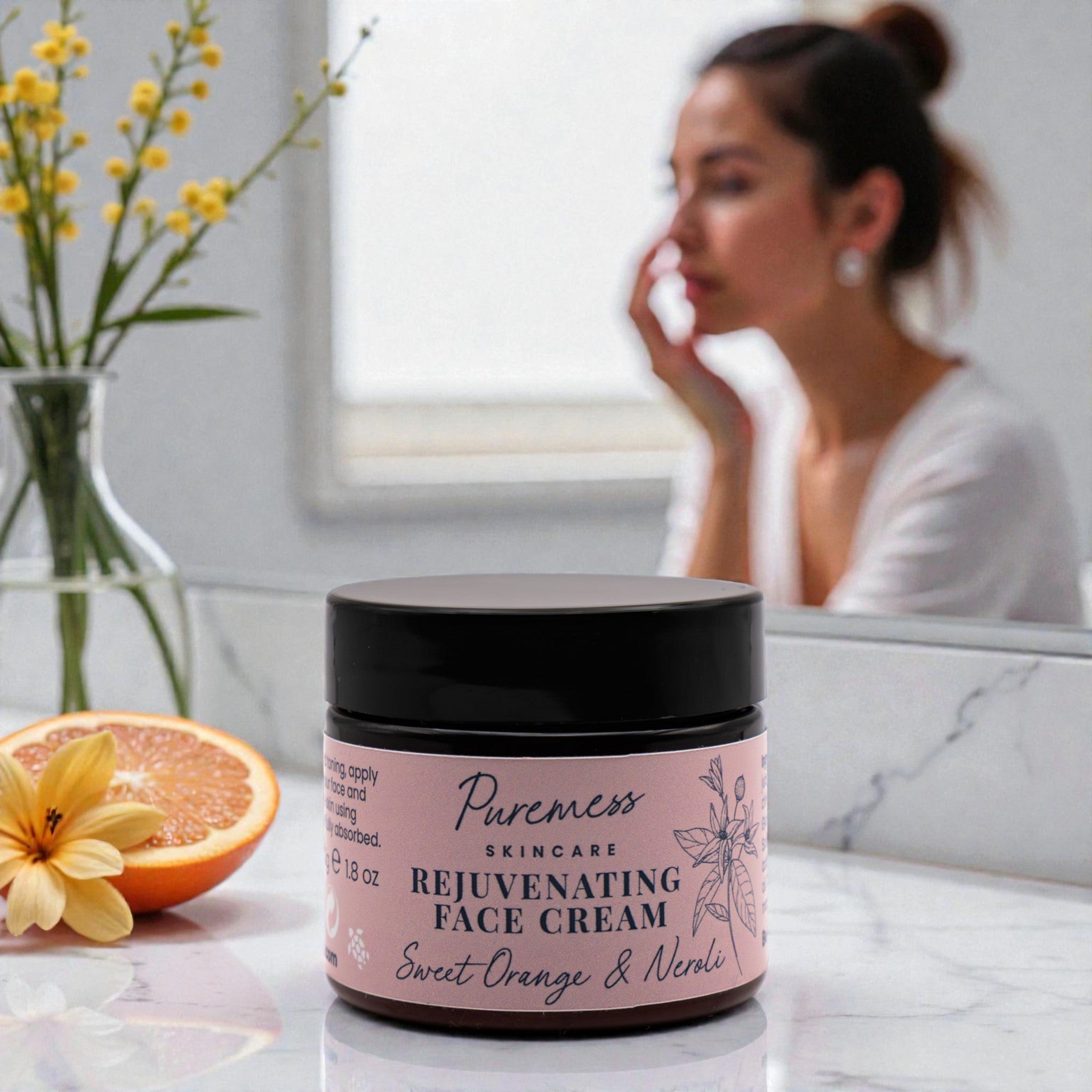 Natural Anti-Ageing Face Cream Hyaluronic Acid Tamanu Oil