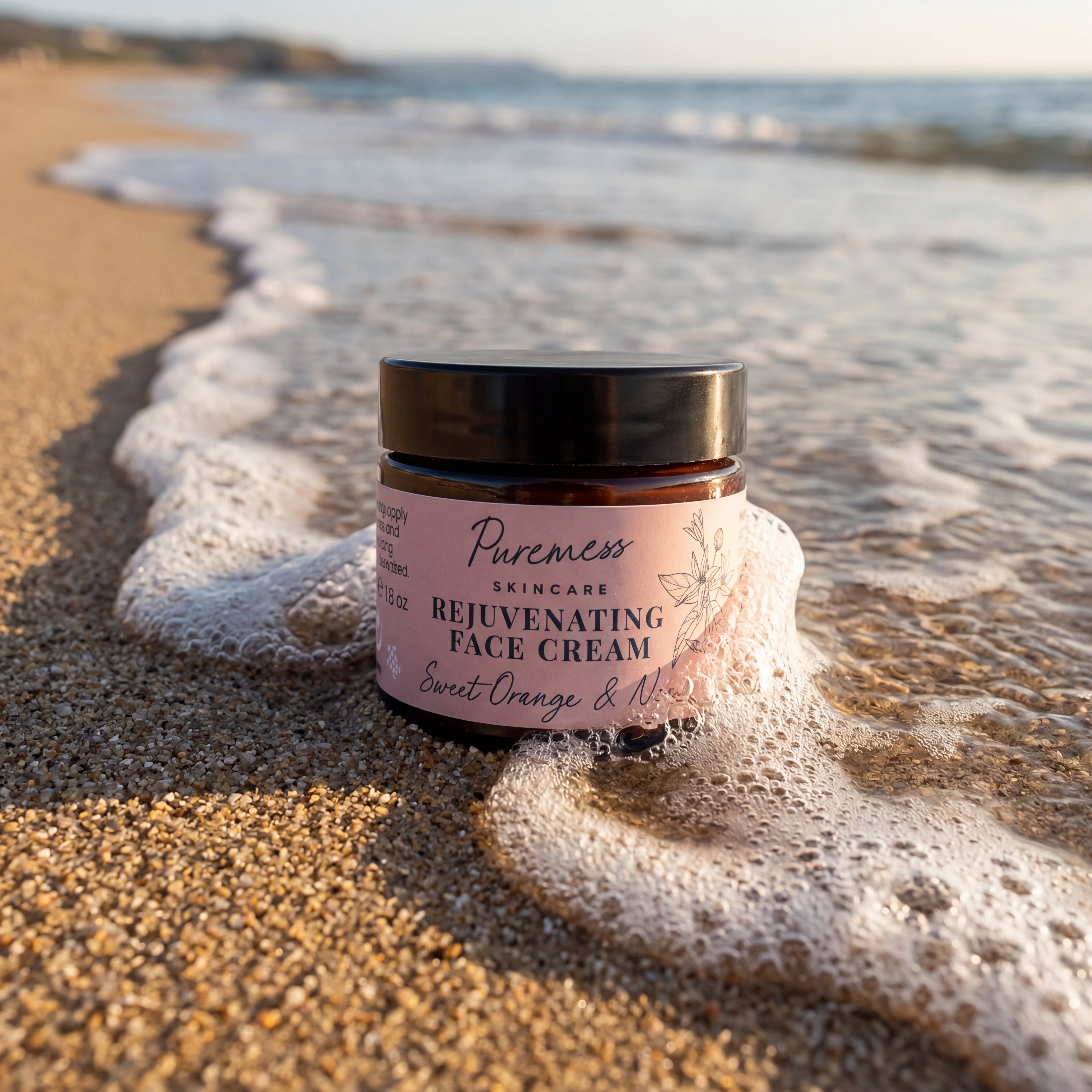 Natural Anti-Ageing Face Cream Hyaluronic Acid Tamanu Oil