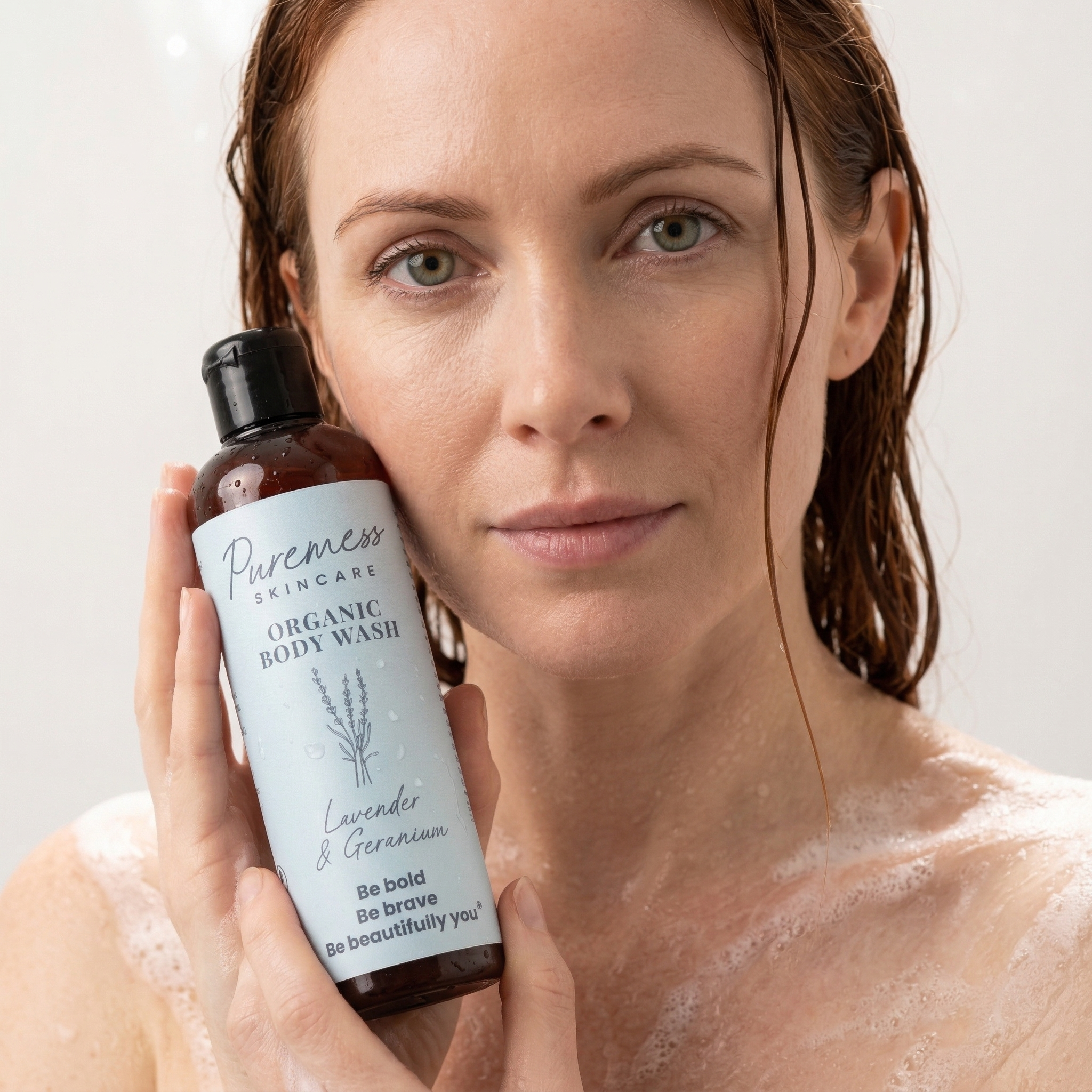 Lavender & Geranium Organic Body Wash