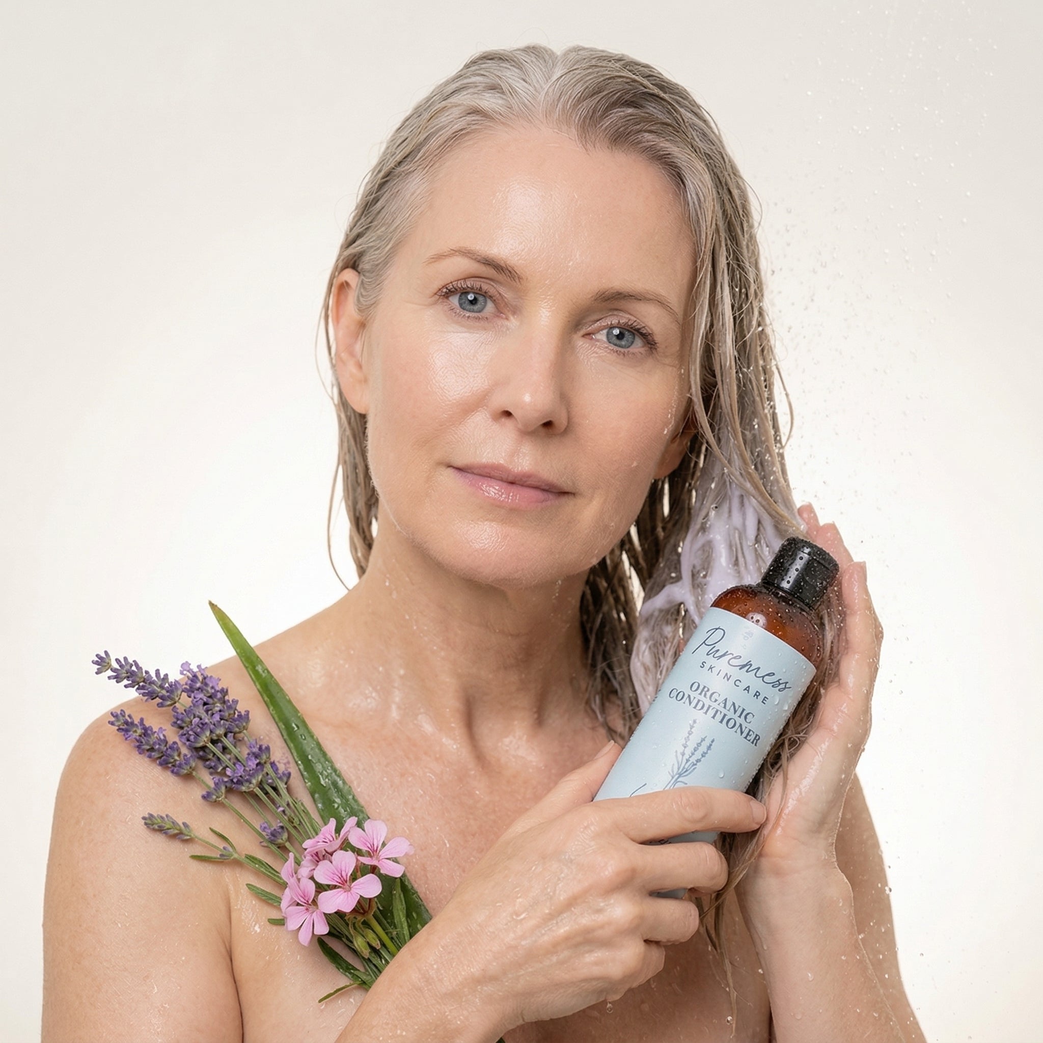 Après-shampoing bio à la lavande et au géranium - 250 ml