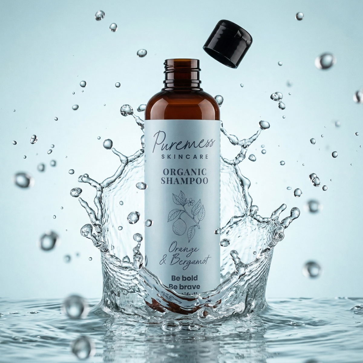 *shampoo* オーダーページ Organic Shampoo Orange Bergamot SLS Free Soil Association