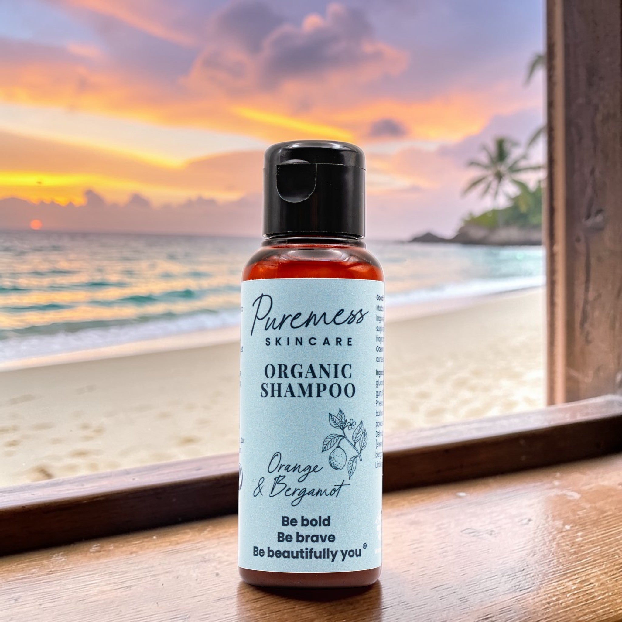 Orange & Bergamot Organic Shampoo - Travel Essential