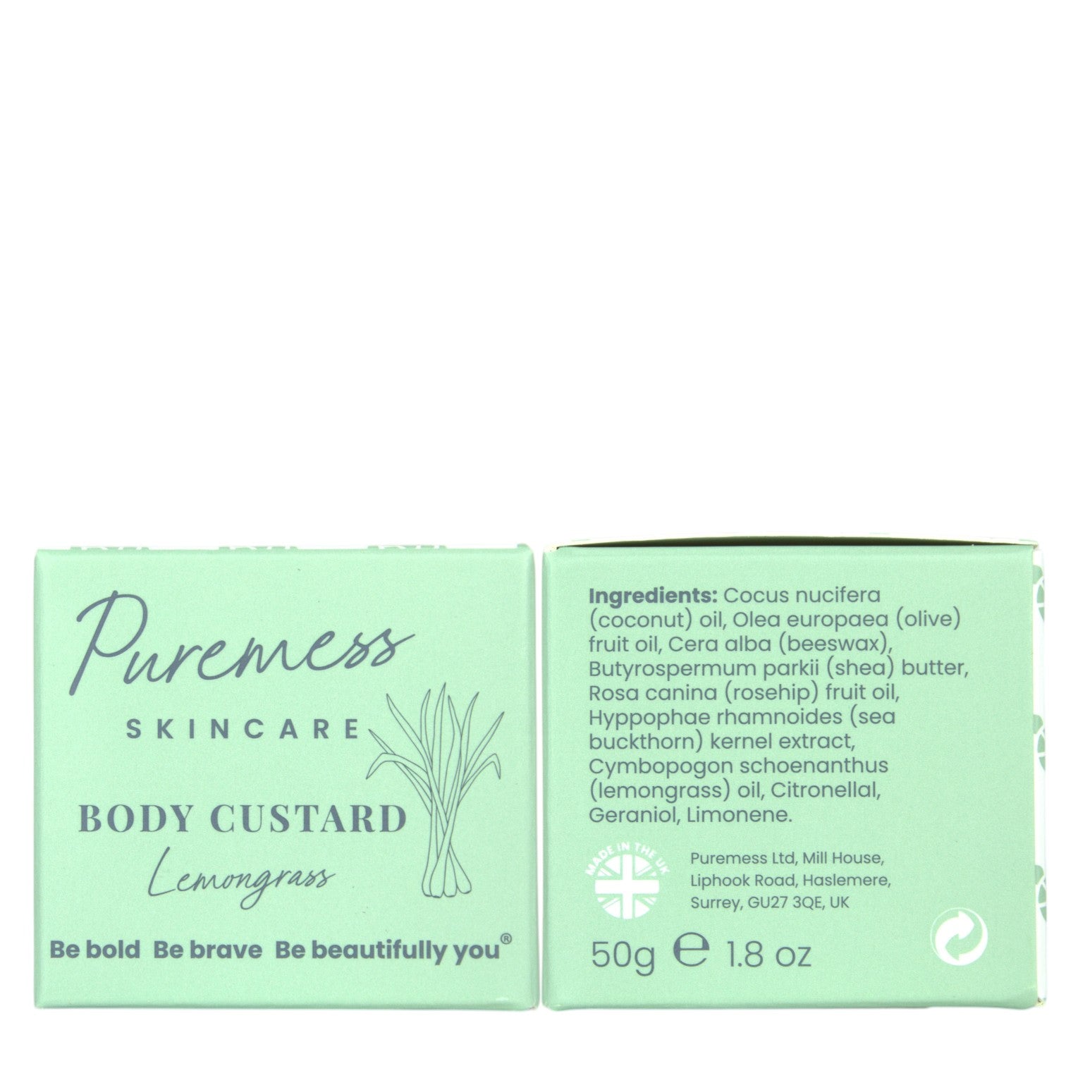 Lemongrass Body Custard - Travel Essential