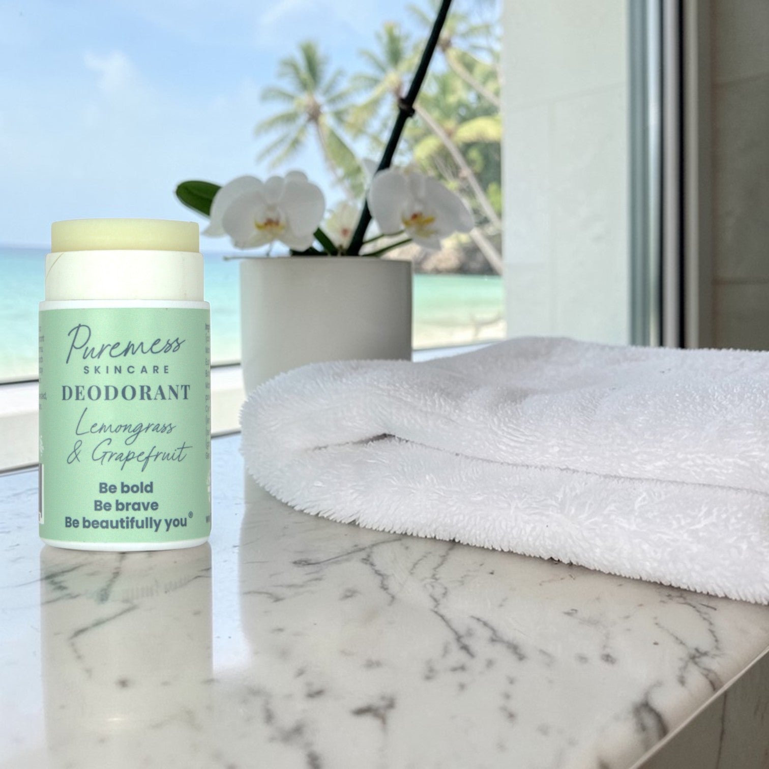 Lemongrass & Grapefruit Vegan Deodorant - Travel Essential