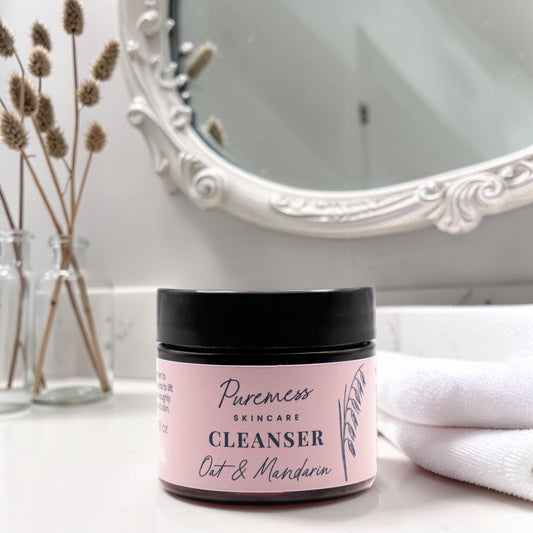 Oat & Mandarin Natural Facial Cleanser