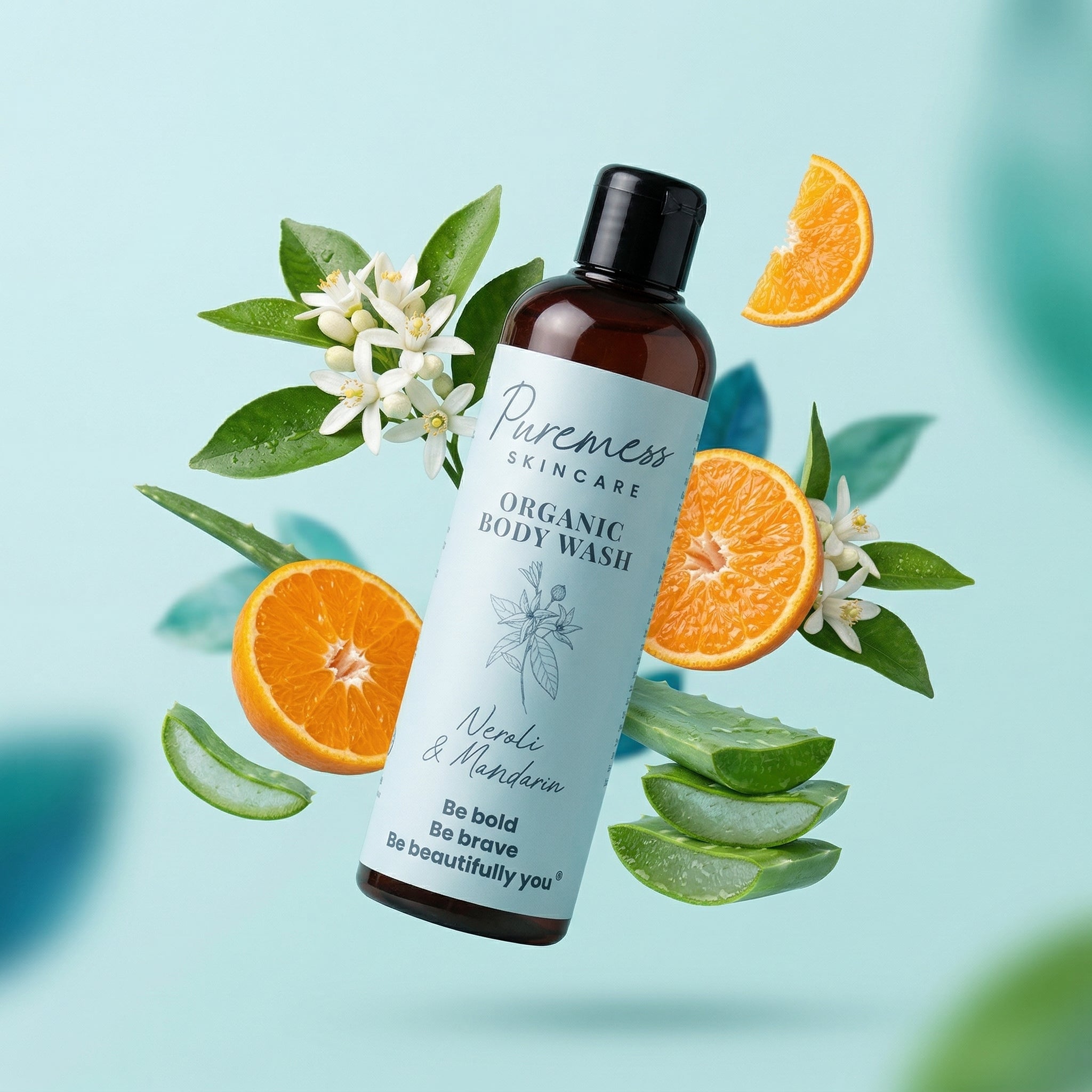 Gel douche bio Néroli et Mandarine - 250 ml