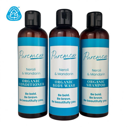 Coffret Corps et Cheveux Bio Néroli &amp; Mandarine – 3 x 250 ml